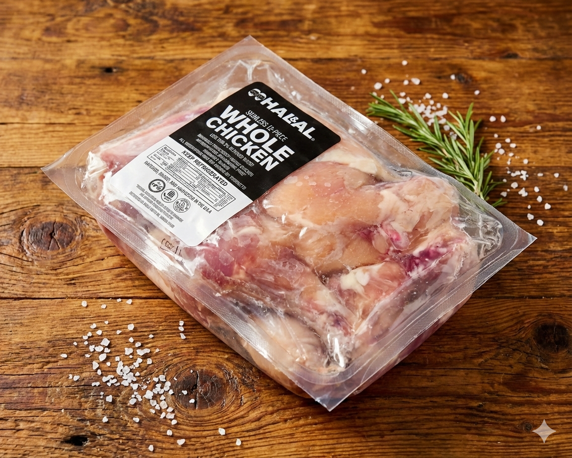 Young Whole Chicken - (Skinless, 12 piece curry cut)