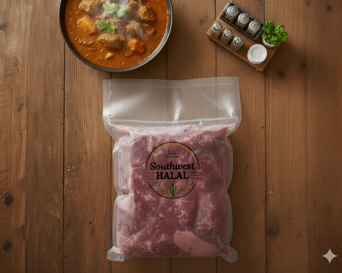 Boneless beef (sold in 2lb packs)
