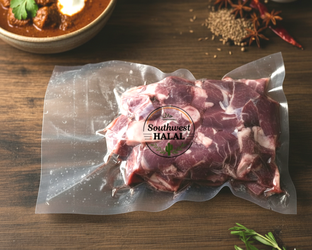 Lamb Cubes – $10.99/lb (sold in 2 lb packs)