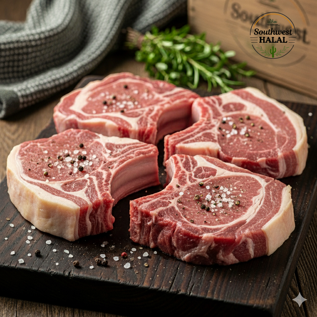 Lamb Shoulder Chops (x4)