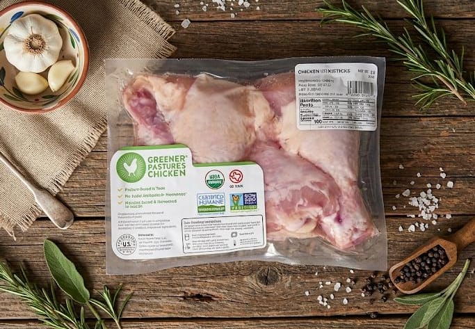 Organic Chicken Drumsticks - 4 per pack