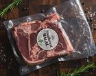 2 Beef T-bone Steaks (Bone-in) - USDA Choice Angus